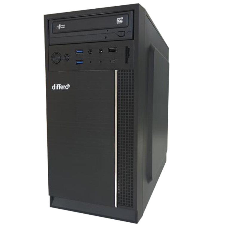 differo V15 I3 12100 8GB SSD 500 NVME DVD HPA3