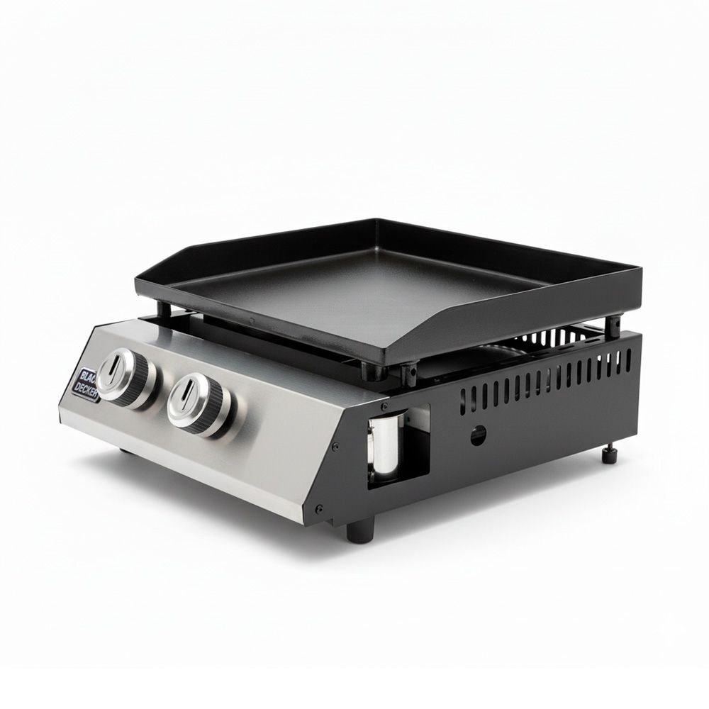 Chapa/grelhador a gás bxop4900e com 2 queimadores
