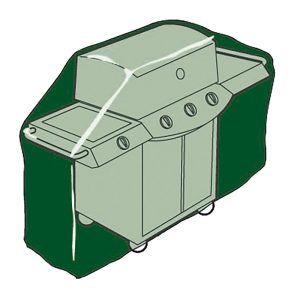 Capa protetora para churrasqueiras, 103 x 58 x 58 cm, 100 g/m²