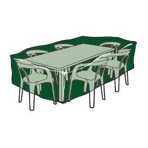 Capa protetora para mesa e cadeiras, 79 x 130 x 71 cm, 100 g/m²