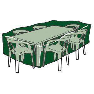 Capa protetora para mesa e cadeiras, 205 x 325 x 90 cm, 240 g/m²