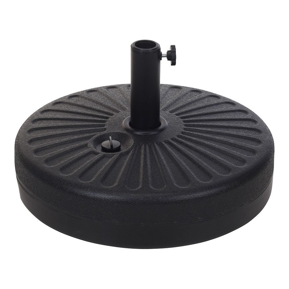 Base para chapéu-de-sol 22 l preto ø51 x 12 cm