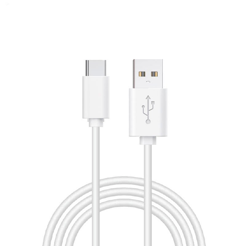 Cable USB Compatible COOL Universal TIPO-C (1.2 metros) branco 2.4 Amp
