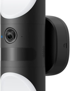 Eufy Security Wired Wall Light CAM S100, cámara de Seguridad para Exteriores, cámara 2K con iluminación de 1200 lúmenes, luz activada por Movimiento, IP65, Resistente al Agua, sin cuotas mensuales