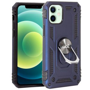 Capa COOL para iPhone 12 / 12 Pro Hard Anilla azul