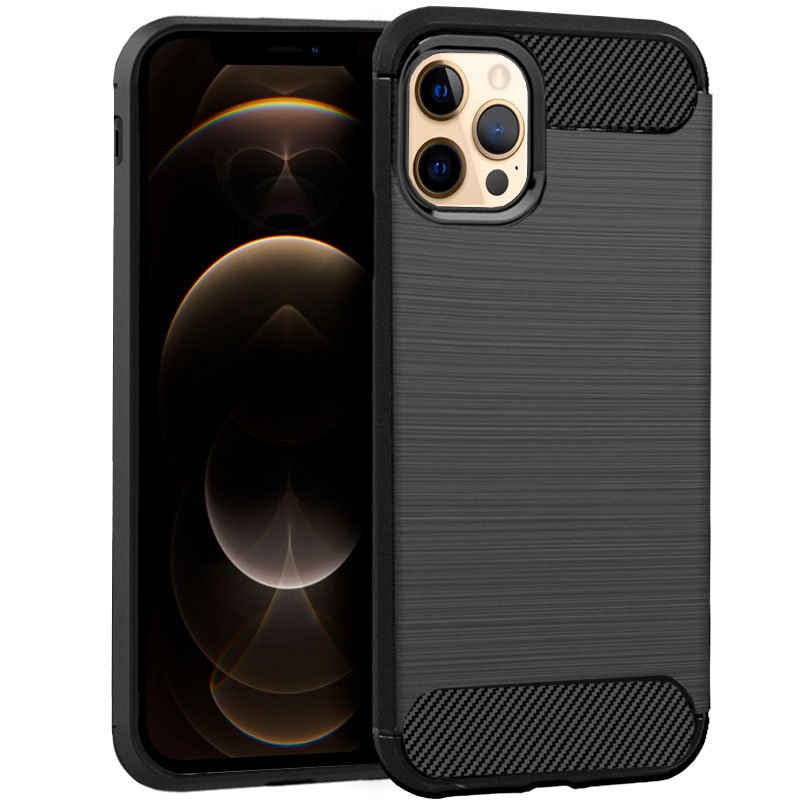 Capa COOL para iPhone 12 Pro Max Carbón preto