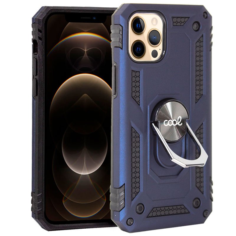 Capa COOL para iPhone 12 Pro Max Hard Anilla azul