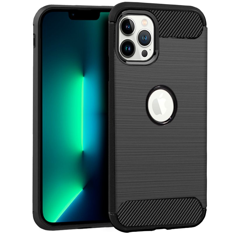 Capa COOL para iPhone 13 Pro Carbón preto