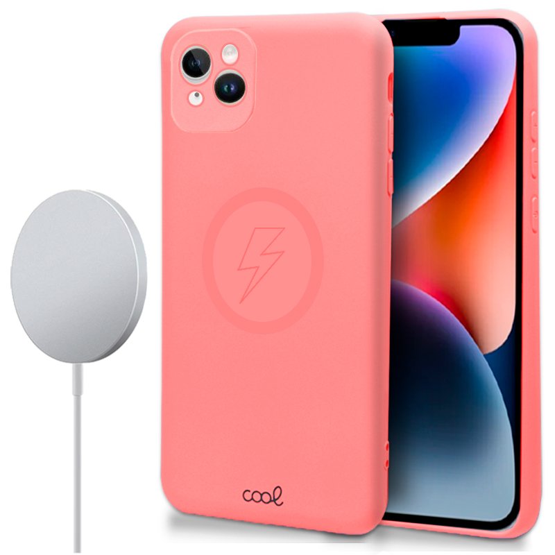 Capa COOL Para iPhone 14 Plus Magnética Cover Rosa