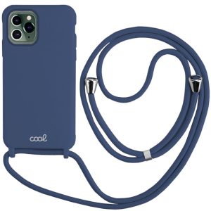 Capa COOL para iPhone 14 Pro Cordón Liso Marino