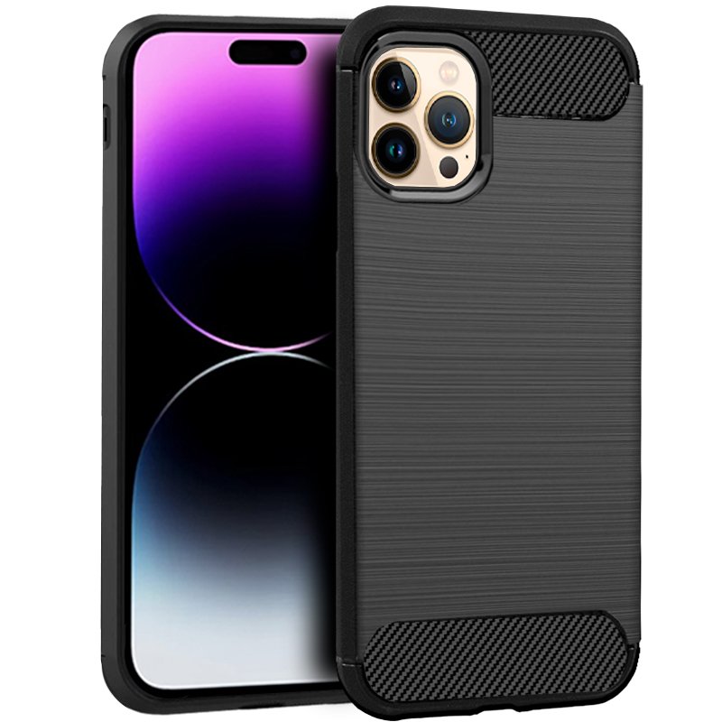 Capa COOL para iPhone 14 Pro Max Carbón preto