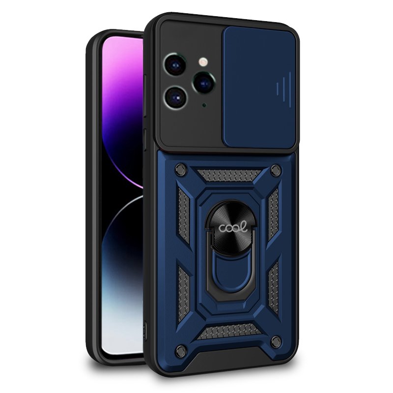 Capa COOL para iPhone 14 Pro Max Hard Ring Marino