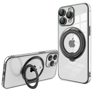 Capa COOL para iPhone 15 Pro Magnética Ring preto
