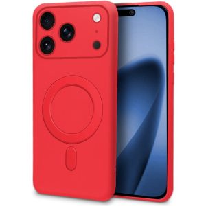 Capa COOL para iPhone 17 Pro Max Magnética Cover vermelho