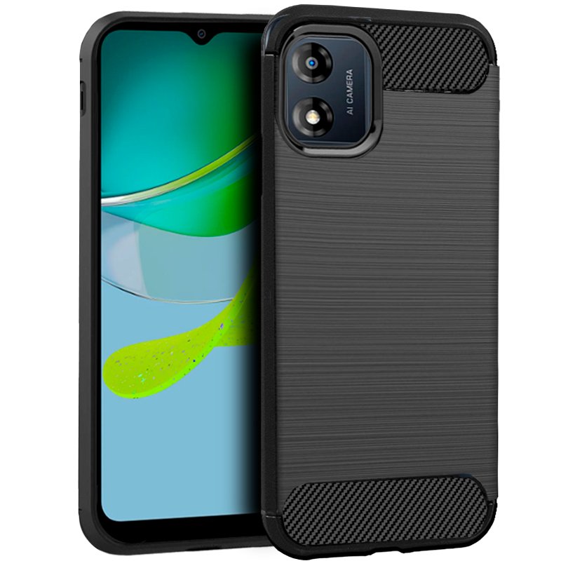 Capa COOL para Motorola Moto E13 Carbón preto