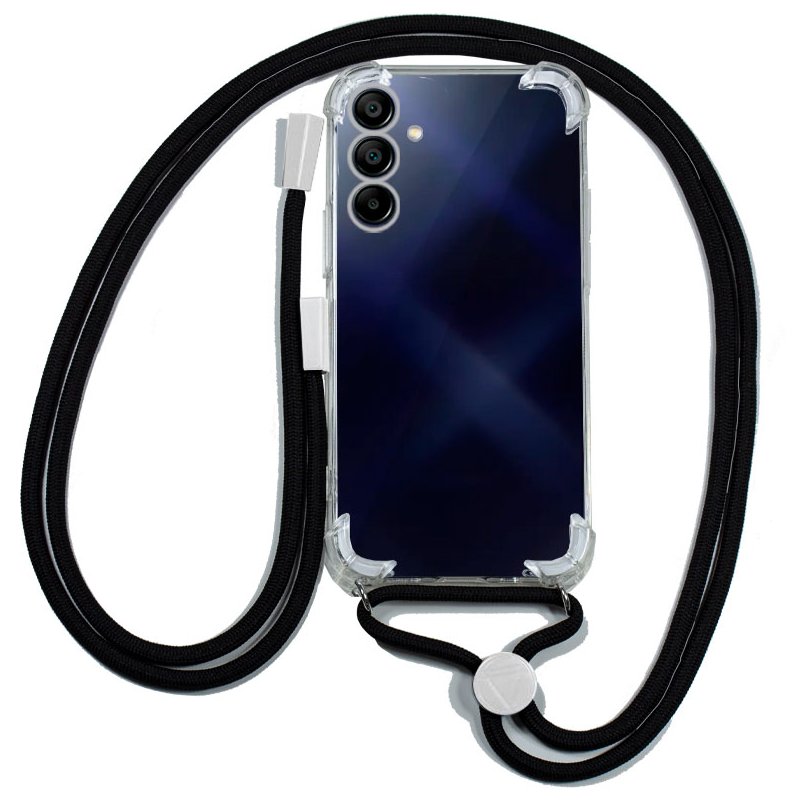 Capa COOL para Samsung A155 Galaxy A15 / A15 5G / M15 5G Cordón preto