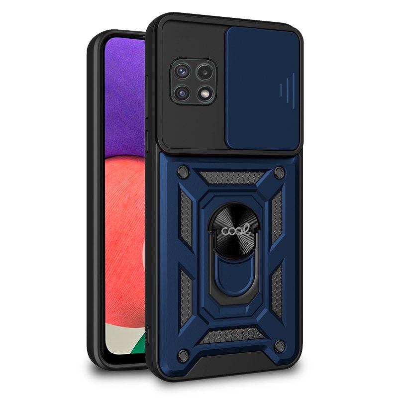 Capa COOL para Samsung A226 Galaxy A22 5G Hard Ring Marino