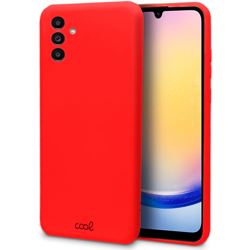Capa COOL para Samsung A256 Galaxy A25 5G Cover vermelho