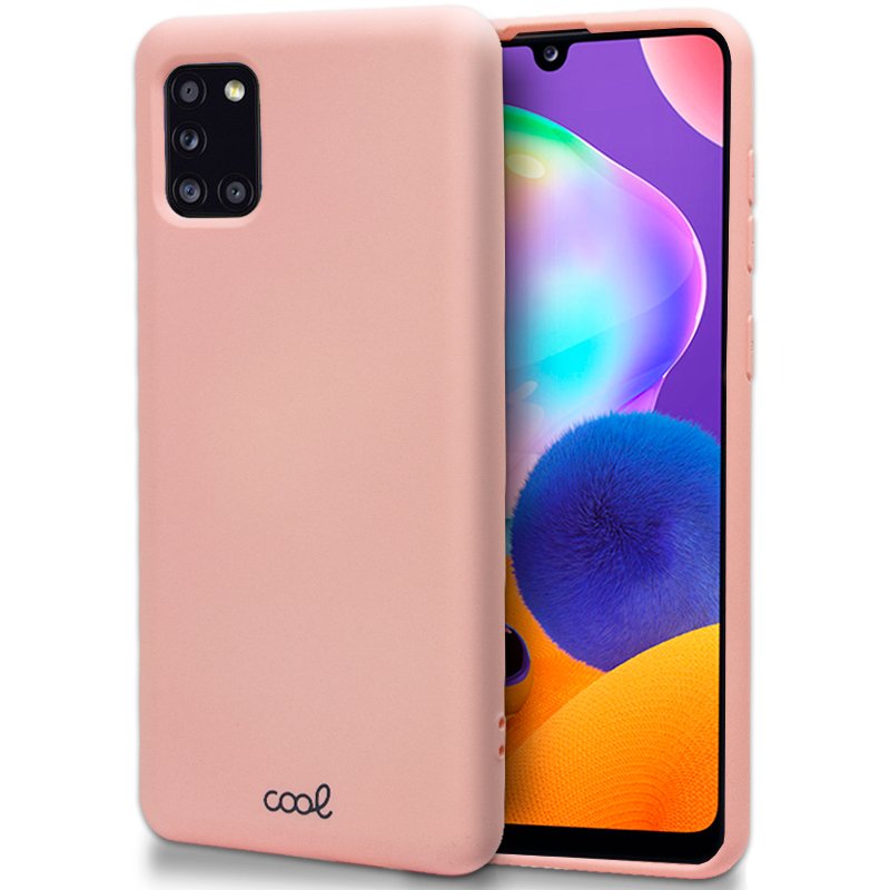 Capa COOL para Samsung A315 Galaxy A31 Cover Rosa