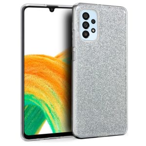 Capa COOL para Samsung A336 Galaxy A33 5G Glitter Prata