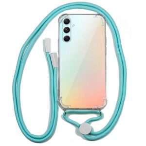 Capa COOL para Samsung A346 Galaxy A34 5G Cordón Celeste
