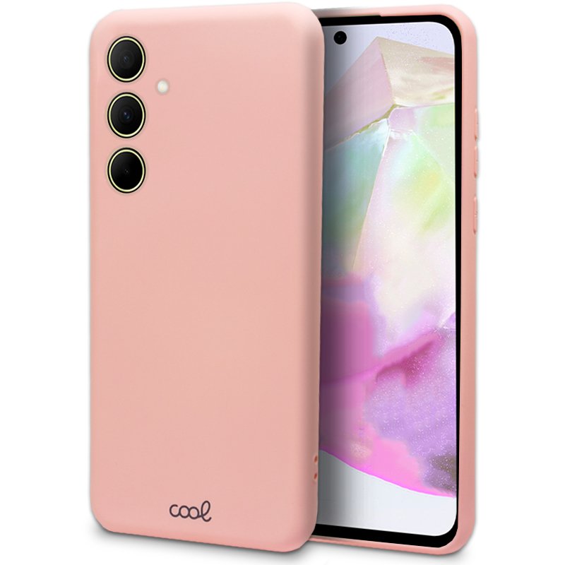 Capa COOL para Samsung A356 Galaxy A35 5G Cover Rosa