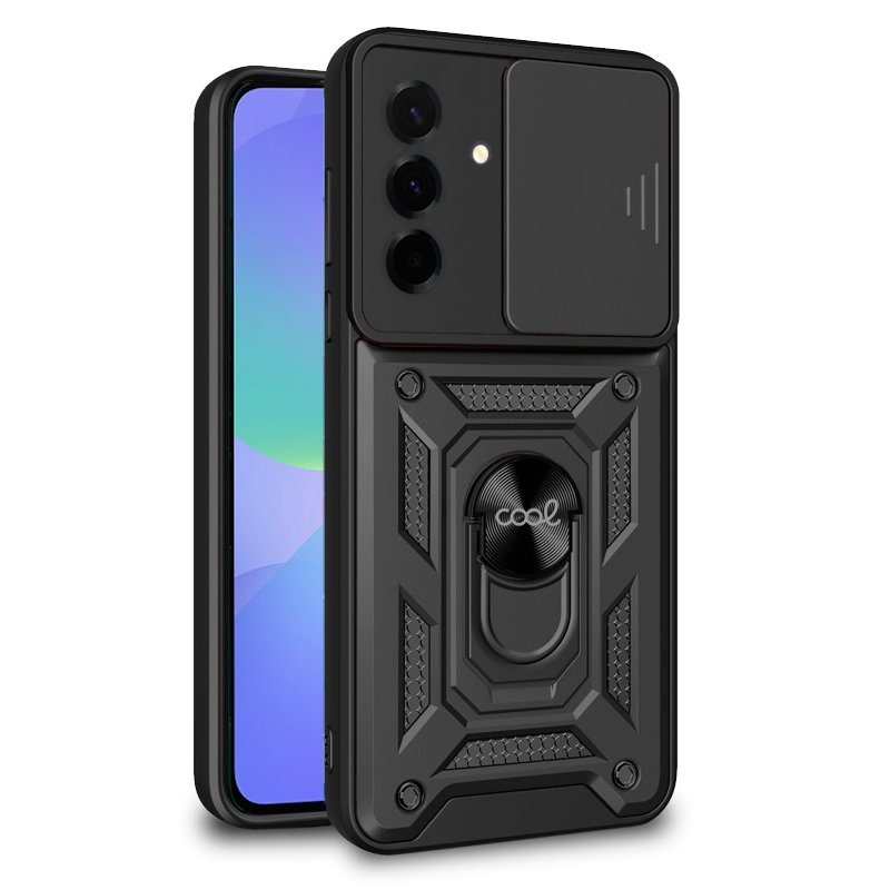 Capa COOL para Samsung A366 Galaxy A36 5G Hard Ring preto