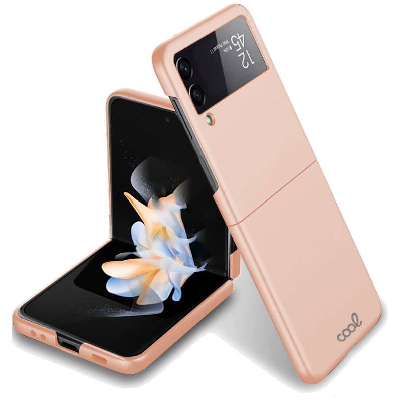 Capa COOL para Samsung F721 Galaxy Z Flip 4 Cover Plegable Rosa