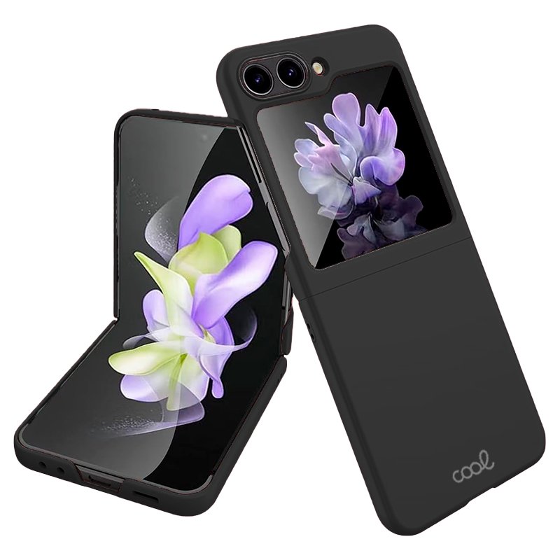 Capa COOL para Samsung F731 Galaxy Z Flip 5 Cover Plegable preto