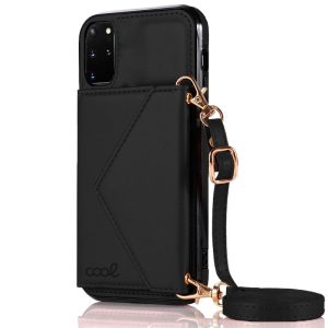 Capa COOL para Samsung G985 Galaxy S20 Plus Colgante Wallet preto