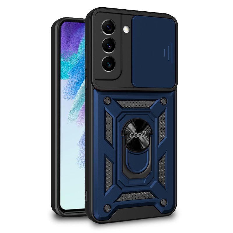Capa COOL para Samsung G990B Galaxy S21 FE Hard Ring Marino