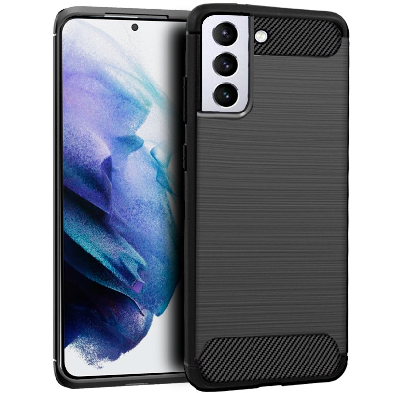 Capa COOL para Samsung G996 Galaxy S21 Plus Carbón preto