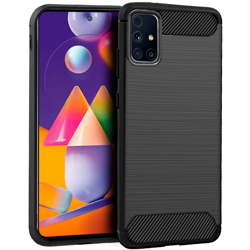 Capa COOL para Samsung M317 Galaxy M31s Carbón preto