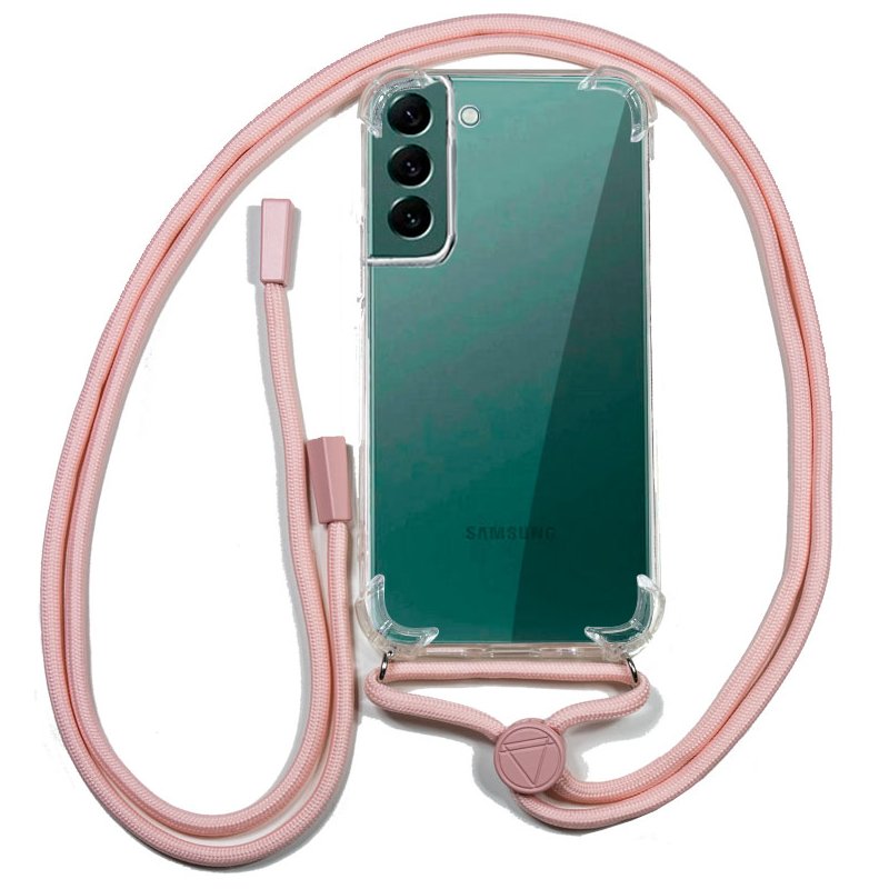 Capa COOL para Samsung S906 Galaxy S22 Plus Cordón Rosa