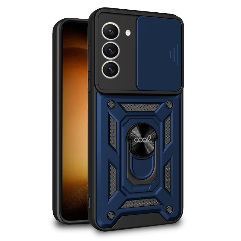 Capa COOL para Samsung S911 Galaxy S23 Hard Ring Marino