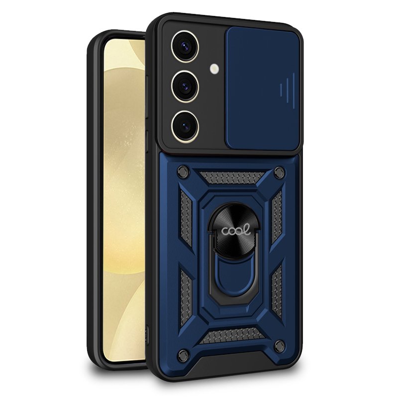 Capa COOL para Samsung S926 Galaxy S24 Plus / S25 Plus Hard Ring Marino