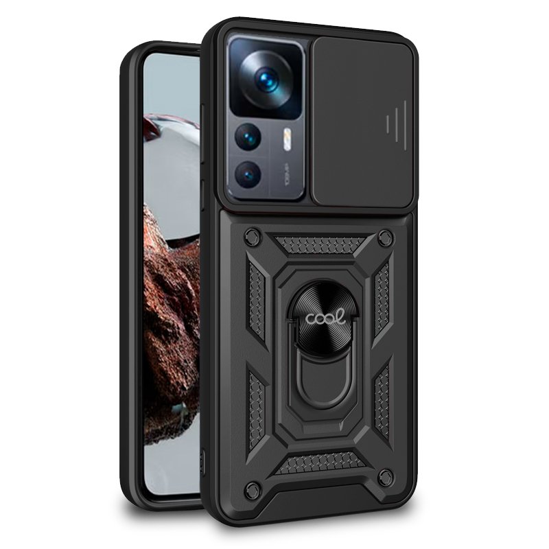 Capa COOL para Xiaomi 12T / 12T Pro Hard Ring preto