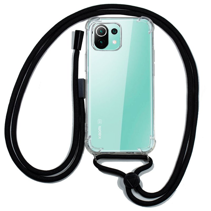 Capa COOL para Xiaomi Mi 11 Lite / Mi 11 Lite 5G Cordón preto