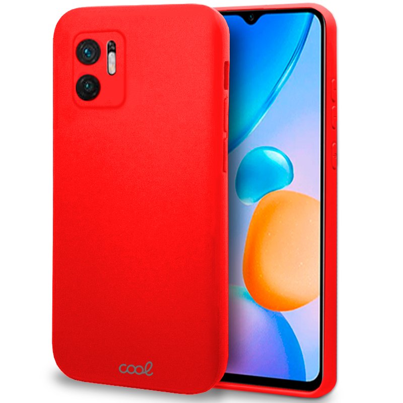 Capa COOL para Xiaomi Redmi 10 5G Cover vermelho