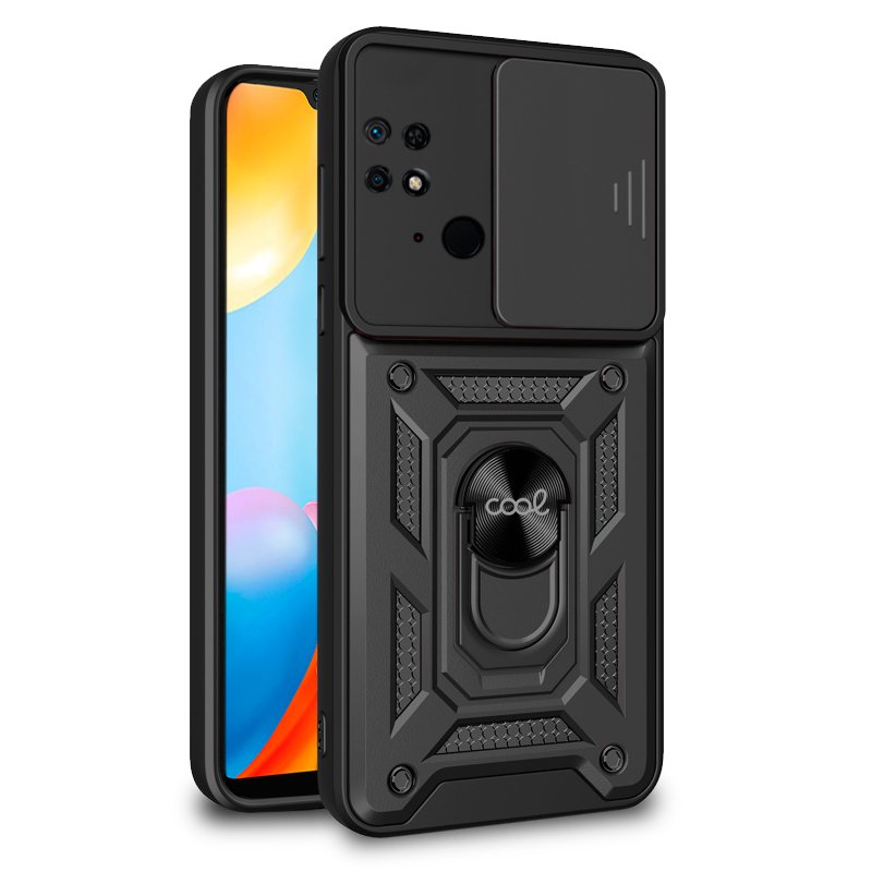 Capa COOL para Xiaomi Redmi 10C Hard Ring preto