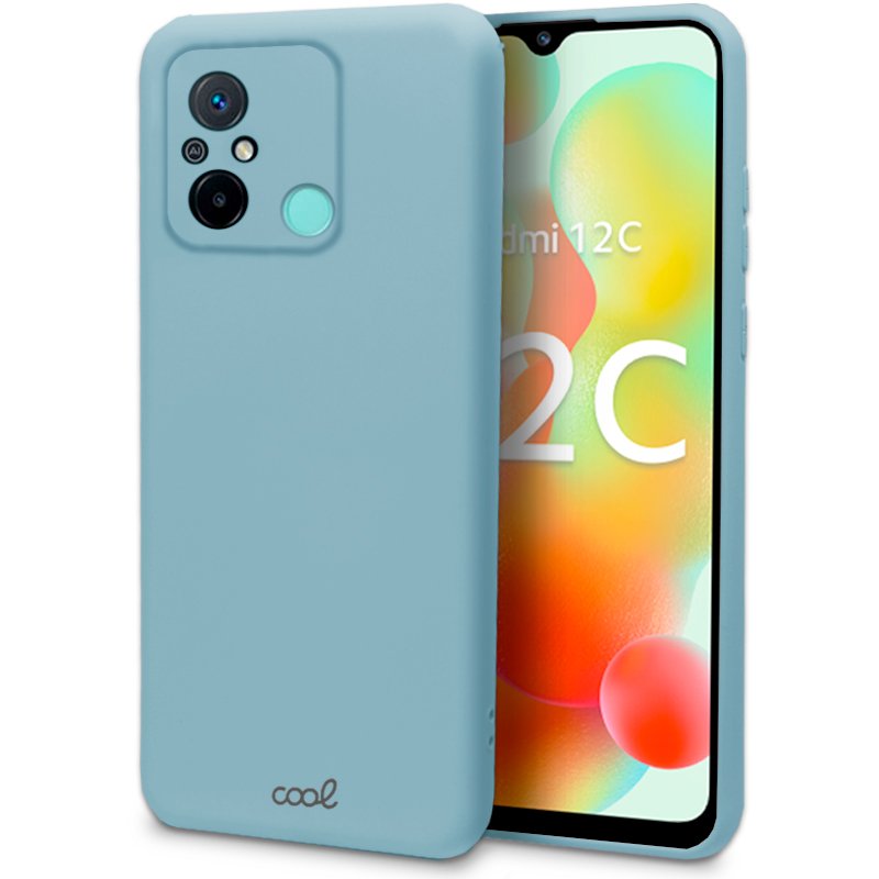 Capa COOL para Xiaomi Redmi 12C Cover Celeste