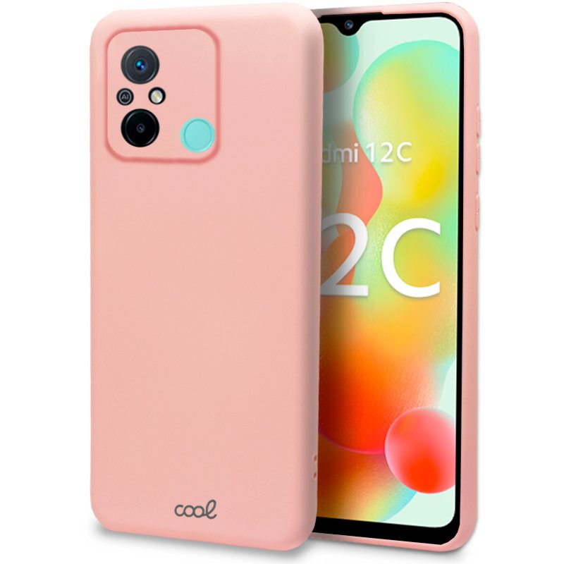 Capa COOL para Xiaomi Redmi 12C Cover Rosa