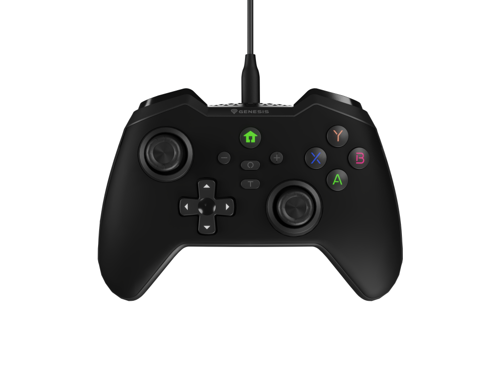 GENESIS Mangan 300 preto USB Gamepad Analógico/Digital Android, Nintendo Switch, PC