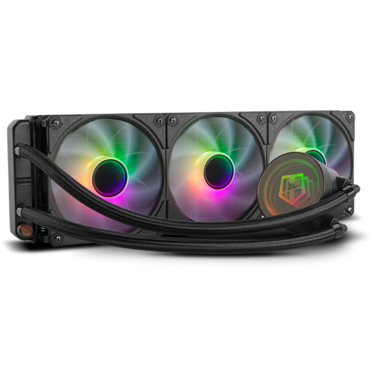 NOX Hummer H-360 ARGB Procesador Sistema de refrigeração líquida todo en uno 12 cm preto 1 peça(s)