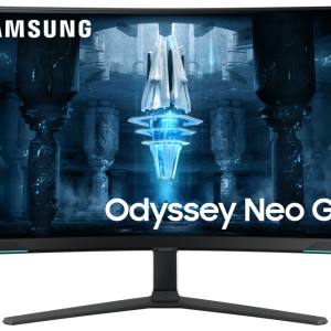 Samsung G85NB Ecrã para PC 81,3 cm (32") 3840 x 2160 Pixeles 4K Ultra HD LED branco
