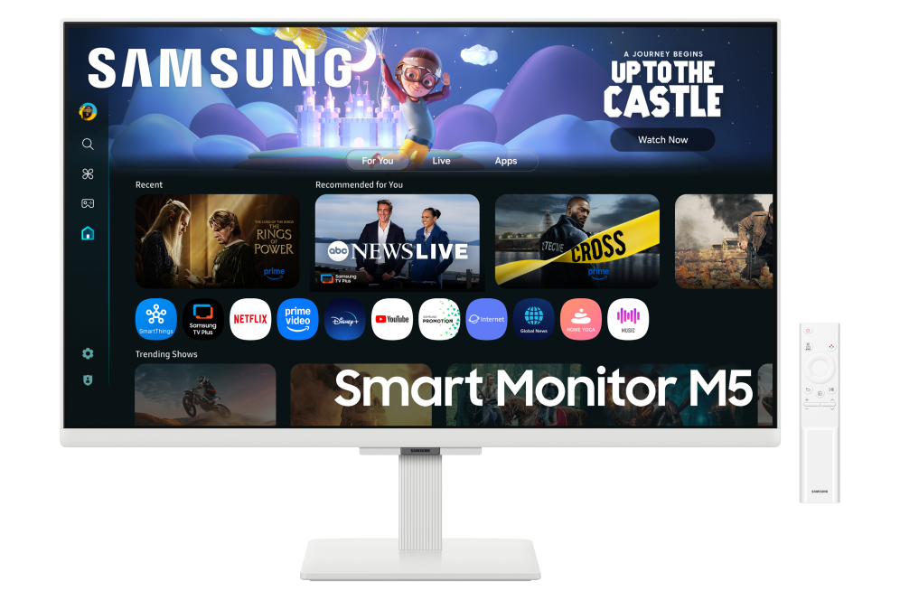 Samsung M5 M50F Ecrã para PC 68,6 cm (27") 1920 x 1080 Pixeles Full HD LCD branco