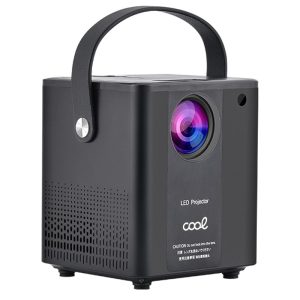 Projetor Compacto COOL Rainbow 3000 Lúmenes Altavoz Integrado + HDMI/SD/USB + Wifi Mirror (Negro)