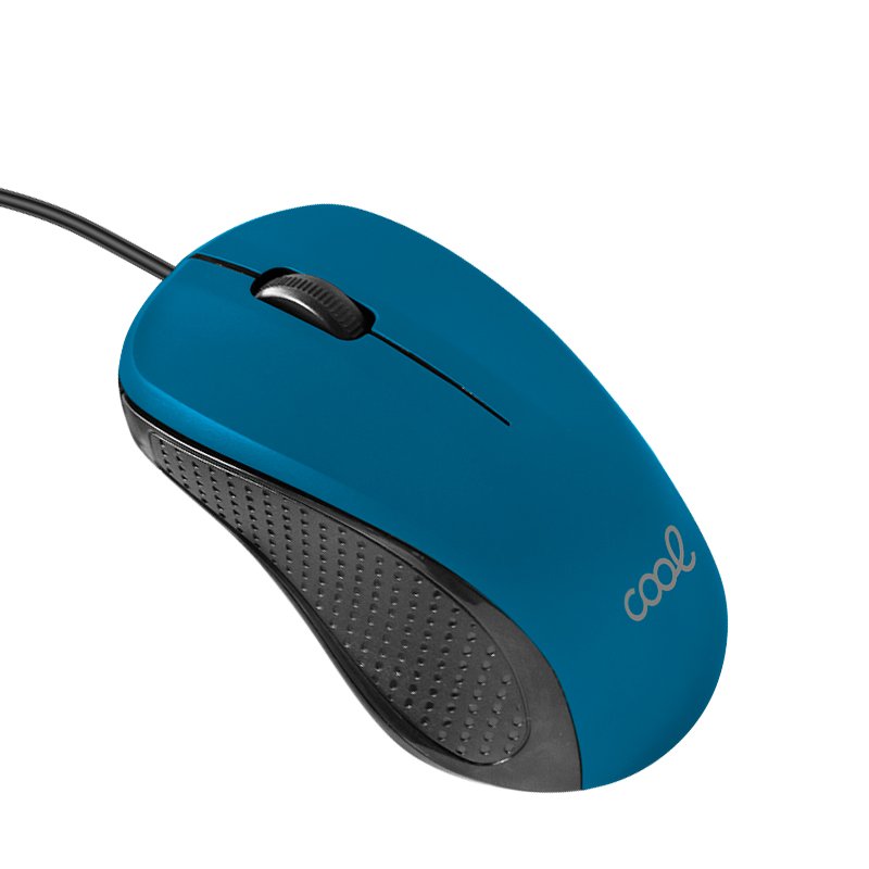 rato COOL USB Wired azul