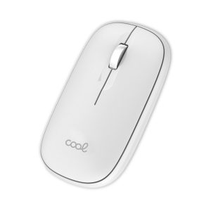 rato Inalâmbrico COOL Slim Silencioso 2 en 1 (Bluetooth + Adap. USB) branco