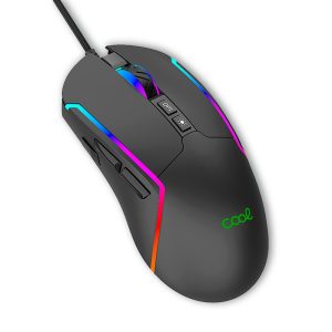 rato USB Gaming RGB (Iluminación) COOL Strip preto